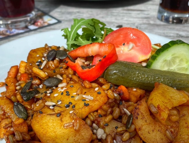 veganes Mosermandl Pfandl